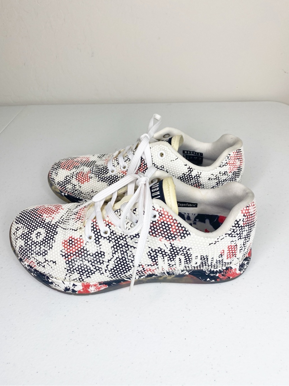 NOBULL Outwork SuperFabric Trainers Limited Edition Cactus Blossom Size 8